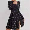 2025 Nuevo Venta Caliente Transfronteriza Europea y Americana Ropa de Casa Canalé Floral Pijama de Mujer Camisola Sexy Estampada Vestido de Noche