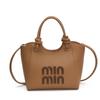 Transfronterizo Casual 2025 Nuevo Estilo de Moda Simple Casual Textura de Mano Hombro Cruzado Cubo para Mujer