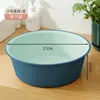 Lavabo Doméstico Grande Extra Grueso de Plástico Duradero Lavabo Pequeño para Dormitorio de Estudiantes Lavabo para Lavandería Lavabo para Pediluvio