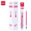 Recarga de Bolígrafo de Gel Deli S761 Punta de Bala Recarga para Uso de Oficina y Estudiante 0.7mm Recarga Dropshipping