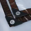 Lona Impermeable Transparente, A Prueba de Frío para Invernaderos, Lona Impermeable y de Aislamiento Térmico, Tela de Plástico Impermeable para Exteriores, Lona de PE Transfronteriza