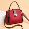 Suministro Directo Transfronterizo de Bolso de Hombro Versátil Casual de Moda Nuevo Europeo y Americano para Mujer Bolso Cubo Portátil de Gran Capacidad Crossbody