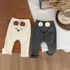 Pantalones Grandes de PP para Bebés y Niños Pequeños Ropa Exterior de Primavera Leggings de Algodón para Niñas Pantalones para Niños Pequeños Pantalones de Trasero para Niños Pantalones de Bebé de Dibujos Animados