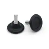 Ventas Directas de Fábrica Pies Ajustables M8 M10 Almohadillas para Pies de Muebles Tapón Interior con Tapa de Tornillo Tapa de Goma Almohadillas Ajustables para Pies