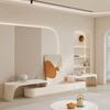 Papel tapiz nórdico de alta calidad, estilo crema, papel tapiz de lujo claro, sala de estar, salón de belleza, fondo en vivo, tela de pared, tela de pared estéreo 3D