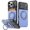 Adequado para o Apple 18 Pro Max, esta capa de telefone possui um suporte magnético giratório e um design de janela para maior proteção contra quedas.
