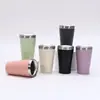 Taza de Leche Doméstica de Alto Valor de Color para Sublimación, Taza de Coche Mini Portátil, Termo de Acero Inoxidable 304 en stock