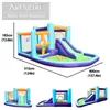 Castelo Inflável Infantil Casa Escorregador Inflável Trampolim Pequeno Parque de Diversões Lazer e Entretenimento Interno e Externo Castelo Infantil