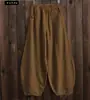 AliExpress Japonés Talla Grande 2022 Primavera y Otoño Nuevo Algodón Lino Holgado Casual Pantalones Cortos tipo Bloomers para Mujer