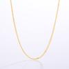 Collar de Plata s925 para Mujer cadena de hueso de serpiente cadena Chopin cadena de onda de agua cadena de labios cadena DIY cadena de hueso de serpiente artesanía de galvanoplastia