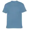 205g Algodão Fiado em Anel Tamanho Grande Europeu e Americano Camiseta de Verão Manga Curta Gola Redonda Camisa Cultural Uniforme de Grupo de Trabalho Logo Personalizado