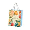 Sacolas de presente da série floral transfronteiriça, bolsas tote florais vintage europeias e americanas, lembrancinhas, sacolas de embalagem para comércio exterior no atacado em estoque