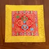 Tapete de Mesa para Oferendas Estilo Xizang, Tapete de Pano para Estátua de Buda, Tapete de Altar Espessado, Pano de Altar Amarelo para Buda, Tapete de Oferendas, Toalha de Mesa de Altar