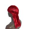 Amazon Chapéu de Pirata de Cauda Longa de Seda Imitada Silkydurag Turbante Elástico Estampado Versátil Adulto Topo Plano