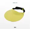 Sombrero de Sol Plegable Wo Nuevo Estilo Verano Integrado Sin Costuras Protección Solar, Sombrero de Sol de Ala Ancha para Hombres y Mujeres con Parte Superior Abierta