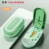 Caja de Pastillas Multifuncional de Japón Mitad Un Tercio Un Cuarto Cortador Preciso de Pastillas Almacenamiento Dispensador