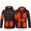 Ropa Calefactable con Control Inteligente de Temperatura Área 11 Ropa de Algodón Calefactable Eléctricamente Inteligente Abrigo Cálido Calefactable Eléctricamente Ropa de Algodón Calefactable USB para Hombres y Mujeres