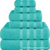 Juego de 6 Toallas Moradas 1 Toalla de Baño 1 Toalla de Mano 1 Juego de Toallas