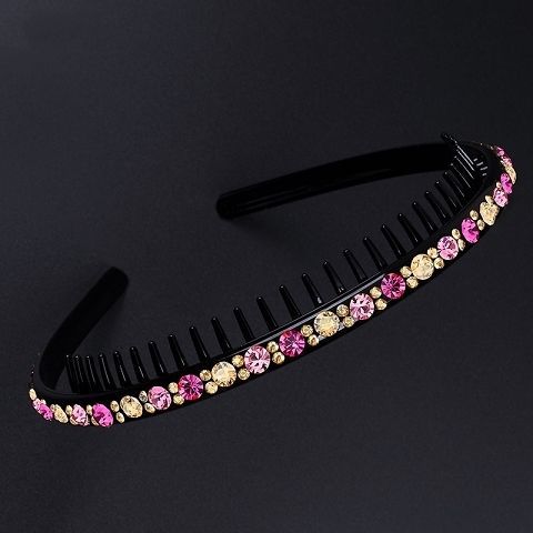 长齿细边香槟粉紫红