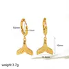 Pendientes de Diamante de Lujo Ligero Europeo y Americano Pendientes de Acero Inoxidable para Mujer Pendientes Chapados en Oro de 18k Joyería Transfronteriza