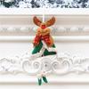Comércio exterior novos suprimentos de decoração de Natal pingente de árvore de Natal boneco cena de boneco de neve velho ornaments de vestir lote