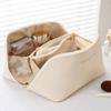 Bolsa Cosmética Impermeable de PU, Bolsa Portátil de Viaje para Almacenamiento de Cosméticos para Mujer, Neceser de Gran Capacidad