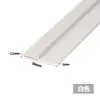 Tira de Vedação para Fresta de Porta e Parte Inferior da Porta Tira de Vedação Acústica Composta Macia e Rígida Tira Autoadesiva Impermeável para Porta de Vidro de Janela de Porta Antifurto Para-brisa