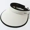 Sombrero de copa vacío de color sólido simple nuevo, parasol de verano, sombrero genial de Joker, deportes al aire libre, sombrero para el sol, venta al por mayor