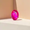 [Pedido Mínimo de 1440 Piezas] Diamante Ovalado Cristal de Vidrio Adorno para Cabeza de Vestido de Novia Accesorios de Cristal Funda para Teléfono Móvil Adornos de Pedrería