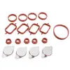Adecuado para motor diésel serie BMW 35 aletas de remolino vortex kit de reparación de eliminación anillo perfilado aleta de 33 mm 22 mm