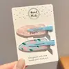 Pinzas para el pelo de niños que no dañan el pelo, lindas pinzas BB de estrella de cinco puntas para niñas, pasadores para flequillos y patillas, accesorios para el pelo de bebé