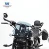 Adecuado para parabrisas, deflector de viento delantero y modificación de scooter Qianjiang Flash 350