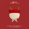 Otoño y Corea del Sur Gorro de Bebé Invierno Ins Niños y Niñas Calentado Grueso Gorro de Punto con Astas Gorro de Lana para Bebé