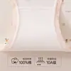 Calcinha Feminina de Algodão Doce com Renda Floral Cintura Média Ajustada ao Corpo 10A Forro Antibacteriano Forro 100% Algodão Roupa Íntima Feminina