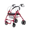 Carrito de compras plegable para personas mayores, cesta de verduras al por mayor, asiento de movilidad de cuatro ruedas para personas mayores, silla de ruedas para personas con discapacidad