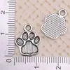 Aleación de Zinc Transfronteriza Plata Antigua Hueco Serie Hueso de Perro Pequeño Colgante Accesorios para Joyería DIY Colgante de Collar