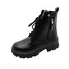 Botas Calzado de Mujer 2025 Nueva Moda Coreana Otoño e Invierno Zapatos de Caña Alta Botas de Mujer Botas de Tacón Medio