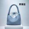 Bolsa de Mano Tejida a Mano para Almuerzo Xiaozhong para Mujer Bolso de Hombro de Gama Alta Bolso de Mujer 2024 Bolso Cruzado Portátil para Hombro