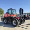 Novo Empilhador Off-Road 3,5 Toneladas para Obras de Engenharia, Empilhador Hidráulico Diesel Multifuncional