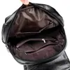Mochila Feminina Mais Vendida Transfronteiriça, Popular na Europa e América, Mochila de Cor Sólida com Toque de Luxo, Mochila Feminina para o Dia a Dia