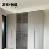 Porta de Armário Minimalista de Vidro Temperado Borda Estreita Estrutura de Alumínio Armário de Vinho Estante Guarda-roupa Armário de Cozinha Aparador Porta Basculante Fixa, Personalizado