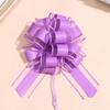30 # 50 # Grande Cor Sólida Transparente Elegante Flor de Bola Decoração de Carro de Casamento Presente de Feriado Fita Atacado