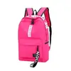 Mochila Masculina Simples e Versátil de Grande Capacidade para Viagem com Compartimento para Computador Mochila Escolar Feminina para Alunos do Ensino Fundamental, Médio e Universitário Masculino