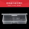 Caja de Plástico Rectangular Grande Transparente Organizador de Herramientas de Papelería con Tapa Caja de Almacenamiento de Piezas para Teléfono Móvil Pp Venta al por Mayor