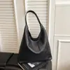 Bolsa Tote Retro Maillard Versão Coreana Grande Capacidade Bolsa de Ombro para o Dia a Dia Nova Moda Tendência Simples Versátil Bolsa de Axila