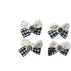 Cuadros Blanco y Negro Encaje Botón Lazo Accesorios Pasador Funda para Teléfono Celular Equipaje Zapatos Calcetines Accesorios de Ropa Accesorios DIY