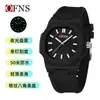 Reloj Cuadrado Octagonal OFNS Moda Casual Luminoso Resistente al Agua Estudiante Examen Ligero Reloj de Cuarzo Venta Caliente Comercio Exterior