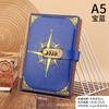Cuaderno de Contraseñas con Candado, Cuaderno Espesor A5, Estilo Simple Japonés y Coreano, Diario de Escritura para Estudiantes, Soporta Venta al por Mayor de Agendas