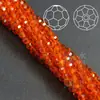 Accesorios para joyería diy cuentas faciales de cristal 32 2/3/4mm cuentas de bola cortina de cuentas cuentas sueltas cuentas en ángulo cuentas de piña al por mayor