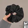Scrunchie de Renda Estilo Coreano para Mulheres 2026 Novo Estilo Elástico de Cabelo Estilo Preguiçoso Corda de Cabelo Grande Acessório para Coque Flor de Cabelo